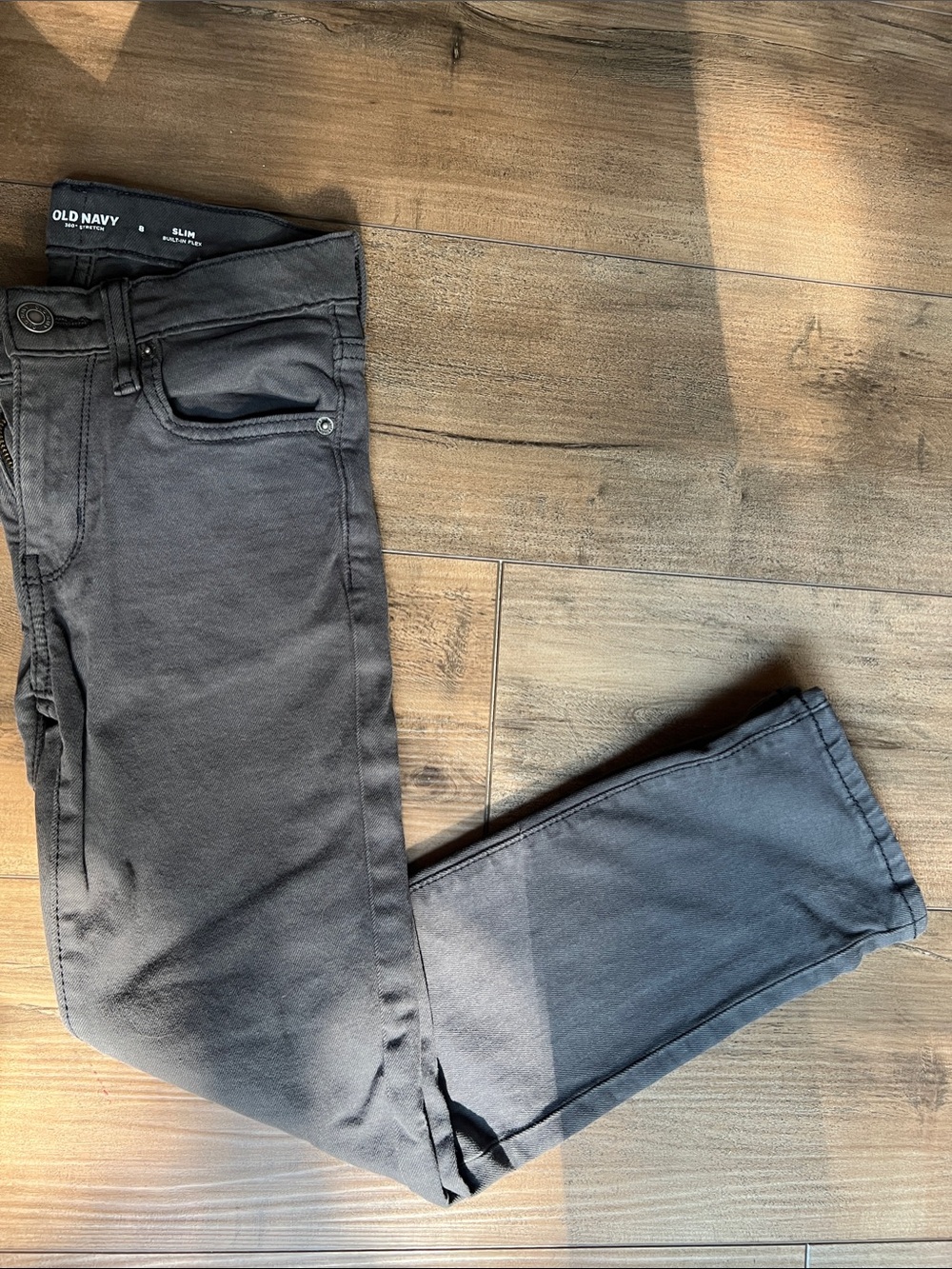 Old Navy Boy’s Slim Jeans - Charcoal